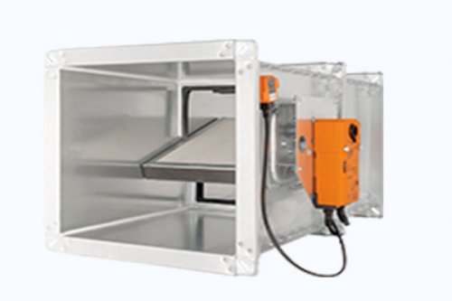 Motorlu Yangın Damperi